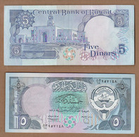 AC - KUWAIT 5 DINARS VF+ - AUNC - Koweït