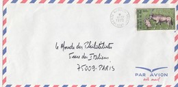COVER LETTRE. AFARS ET ISSAS.    POUR LA FRANCE / 4 - Briefe U. Dokumente