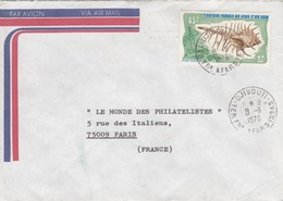 COVER LETTRE. AFARS ET ISSAS.   POUR LA FRANCE / 4 - Lettres & Documents