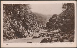 Miner's Bridge, Bettws-y-Coed, Caernarvonshire, 1911 - Valentine's RP Postcard - Caernarvonshire