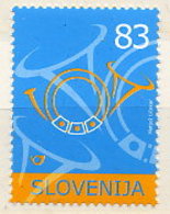 SLOVENIA 2005 Posthorn Definitive 83 T Perf. 14  MNH / **.  Michel 497 - Slovenia