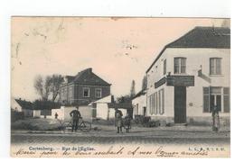 Kortenberg  Cortenbergh - Rue De L'Eglise (li Boven Hoekje Geplakt Zie Scan) 1908 - Kortenberg