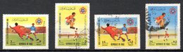 IRAK. N°508-11 Oblitérés De 1968. Championnat De Football Du Comité International De Sport. - Usati