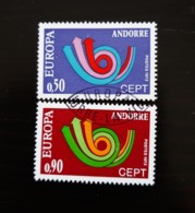 N° 226 Et 227      Europa 1973 - Used Stamps