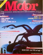 CA034 Autozeitschrift Motor, Ausgabe 9, 1994, Italienisch - Engines