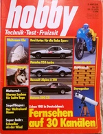 CA041 Autozeitschrift Hobby - Magazin Der Technik, Nr. 25, 1979 - Automobile & Transport