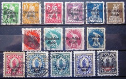 ALLEMAGNE Empire                  N° 118 A/Q                    OBLITERE - Used Stamps