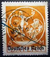 ALLEMAGNE Empire                  N° 118 T                    OBLITERE - Used Stamps