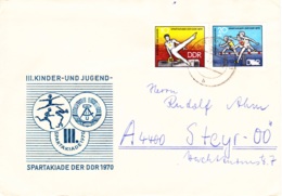 1970, DDR, "III. Kinder - Und Jugendspartakiade 1970", Echt Gelaufen - 1950-1970