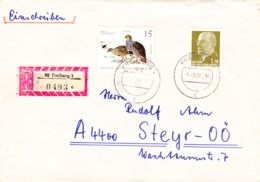 1970, DDR, "Niederwild" + "Walter Ulbrich", REC, Echt Gelaufen - Enveloppes Privées - Oblitérées