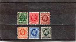 GRANDE-BRETAGNE     1934-36  Y.T. N° 187  à  200  Incomplet  Oblitéré - Used Stamps