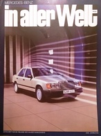 CA103 Autozeitschrift Mercedes-Benz, In Aller Welt, Nr. 193D, 1/1985 - Auto En Transport