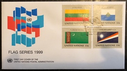 Nations Unies FDC - Premier Jour - Lot De 1 FDC - Thématique Série Drapeau - 1999 - Lots & Serien