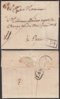 Belgique - Lettre Datée 7/6/1816 Griffe P7P/Givet Vers Paris (DD) DC2940 - 1815-1830 (Période Hollandaise)