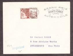 1952 - Grand Prix Automobile De Monte-Carlo - Lettres & Documents