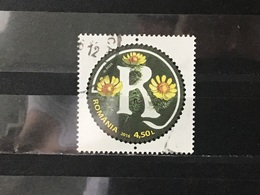 Roemenië / Romania - Bloemen Alfabet (4.50) 2016 - Used Stamps