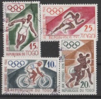 1960 ROME OLYMPIC USED STAMP SET FROM  UAR/SPORTS /.ATHLETICS.BOXING.CYCLING - Summer 1960: Rome