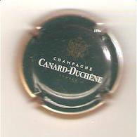 CAPSULE DE MUSELET CHAMPAGNE CANARD DUCHENE (blanc Et Or Sur Vert Bouteille) - Canard Duchêne