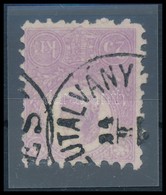 O 1871 Kőnyomat 25kr Ibolya, Szép Minőségben, Certificate: Ferchenbauer (45.000) - Other & Unclassified