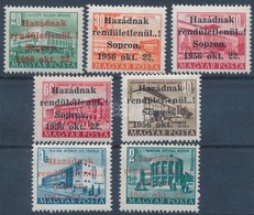 ** 1956 Sopron 7 értékes Sor (12.000) - Andere & Zonder Classificatie