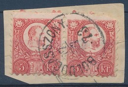 1871 Réznyomat 5kr Elfogazott Pár 'BOLDOGASSZONY' - Sonstige & Ohne Zuordnung