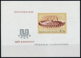 ** 1965 Universiade Vágott Blokk (4.000) - Andere & Zonder Classificatie