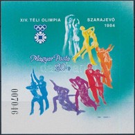 ** 1983 Téli Olimpia Vágott Blokk (4.000) - Andere & Zonder Classificatie