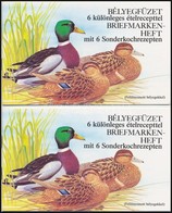 ** 1989  2 Db Récék Német Nyelvű Felülnyomott Bélyegfüzet (11.000) - Andere & Zonder Classificatie