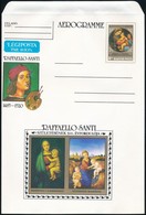 1983 30 Db Használatlan Raffaello Díjjegyes Aerogramm - Andere & Zonder Classificatie