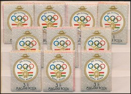 ** 1960 Római Olimpia 10 Db Sor (10.000) - Sonstige & Ohne Zuordnung