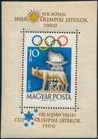 ** 1960 2 Db Római Olimpia Blokk (10.000) - Other & Unclassified