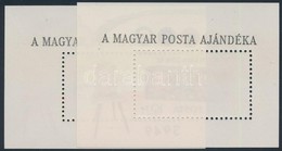 ** 1981 Bélyegnap 2 Db Blokk, A Magyar Posta Ajándéka - Andere & Zonder Classificatie
