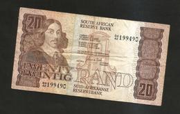 SOUTH AFRICA - SOUTH AFRICAN RESERVE BANK - 20 RAND (1982 - 1985) - Afrique Du Sud