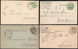 1900-1915 6 Db Céges Levelezőlap - Andere & Zonder Classificatie