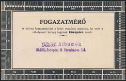 Vintage Fogazatmérő - Sonstige & Ohne Zuordnung