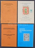 4 Klf Katalógus: Díjjegyesek (1972 és 1977), Baranya Bélyegkibocsátás (1979), X. Bélyegkiállítás Nagykanizsán - Altri & Non Classificati