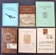 Postatörténeti Emlékek Békés Vármegyéből, Magyar Légiposta - Repülőjáratok 1896-1978, A Bélyegek Világa + 3 Db Kiállítás - Sonstige & Ohne Zuordnung