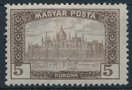 * 1919 Magyar Posta 5K, Keretbe Tolódott értékszám - Autres & Non Classés