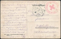 1915 Tábori Posta Képeslap / Field Postcard 'XVI. Sz. KÓRHÁZVONAT PARANCSNOKSÁGA' - Altri & Non Classificati
