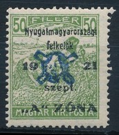 ** Nyugat-Magyarország II. 1921 Arató 50f Garancia Nélkül (18.000) - Andere & Zonder Classificatie