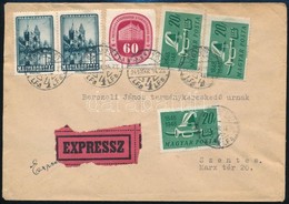 1949 Expressz Levél Szentesre / Express Cover - Andere & Zonder Classificatie