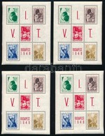 ** 1949 VIT Blokk, 10 Db (70.000) - Andere & Zonder Classificatie