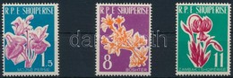 ** 1961 Virág Sor Mi 633-635 (záróértéken Betapadás) - Autres & Non Classés
