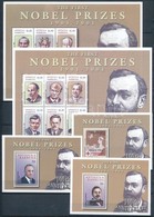 ** 2001 Nobel-díjasok 2 Kisív + 3 Blokk Mi 3604-3615 + 520-522 - Altri & Non Classificati