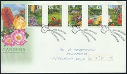 2000 Kertészet öntapadós Sor Mi 1912-1916 FDC-n - Autres & Non Classés