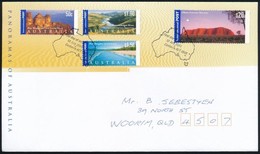 2001 Forgalmi Sor Mi 2061-2064 FDC-n - Andere & Zonder Classificatie