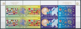 ** 2005 50 éves  Az Európa Bélyeg ívsarki 8-as Tömb Mi 419-422 - Andere & Zonder Classificatie