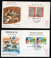 South Korea 1977 New Year And 1979 Year Of The Child S/Sheet FDC,s. - Korea (Süd-)