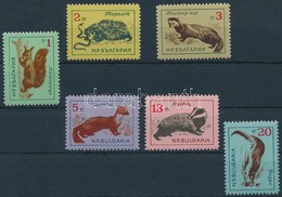 ** 1963 Állatok Sor,
Animals Set
Mi 1377-1382 - Andere & Zonder Classificatie