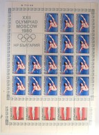 ** 1979 Moszkvai Olimpia Kisívsor Mi 2800-2805 - Sonstige & Ohne Zuordnung